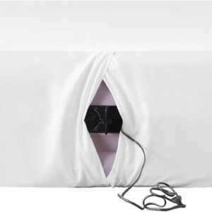 Twin Fitted Sheet for Air Mattress,with 24 Inch Extra Deep Pockets,Ultra Soft Du