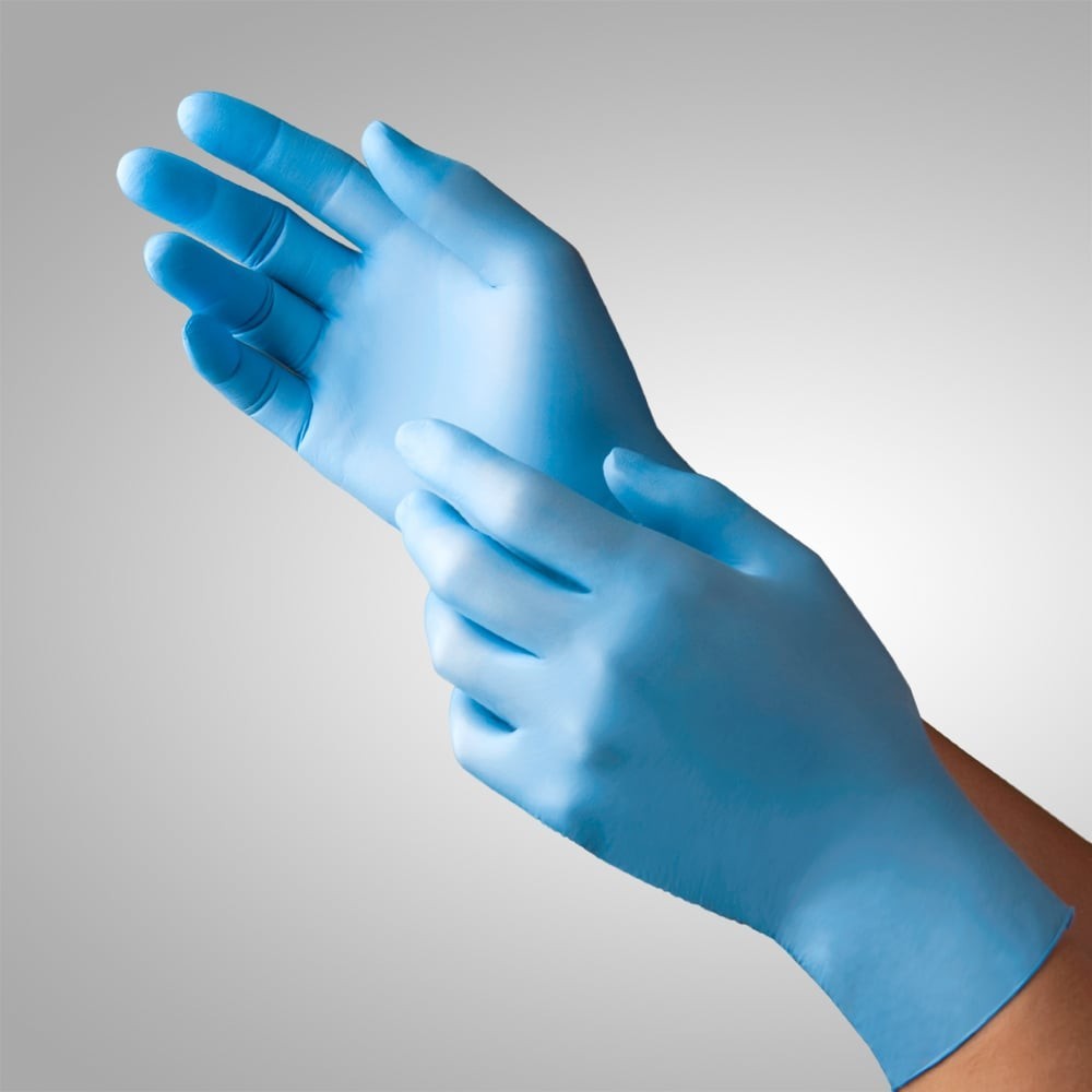 Tronex Healthcare Powder Free Nitrile Exam Gloves 100pcs LARGE 9252-30 Series
