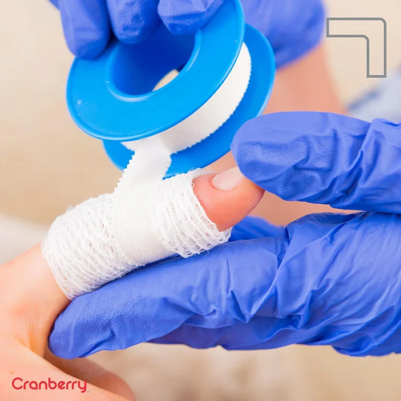 Tronex Healthcare Powder Free Nitrile Exam Gloves 100pcs LARGE 9252-30 Series - Imagen 4