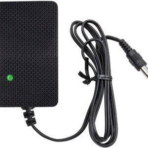 24V 1.5A Battery Charger with DC5521 Male Connector and Charging Indicator Light