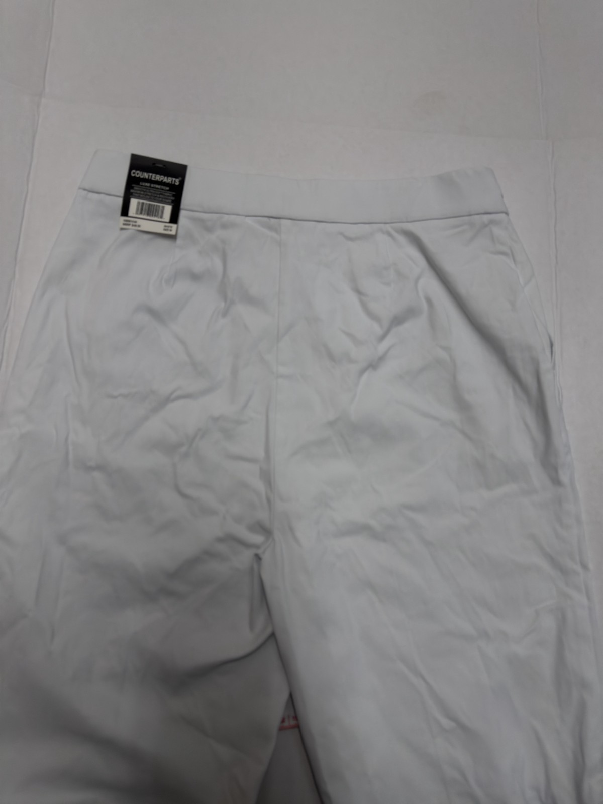 Counterparts Women's Size Medium Petite White Pants W/Gold Embellishment New - Imagen 5