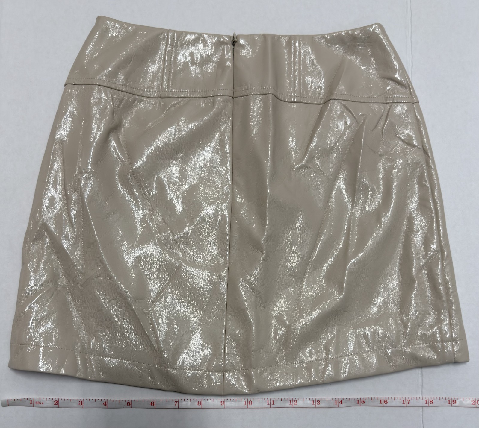 7 For All Mankind Women’s Polyurethane Skirt Size S - Imagen 3