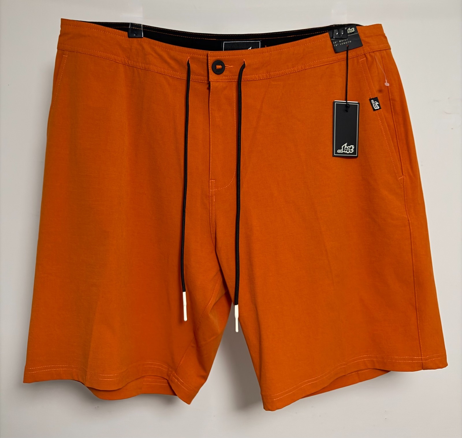 Lost Shorts Men’s Size 38" Orange Brand New