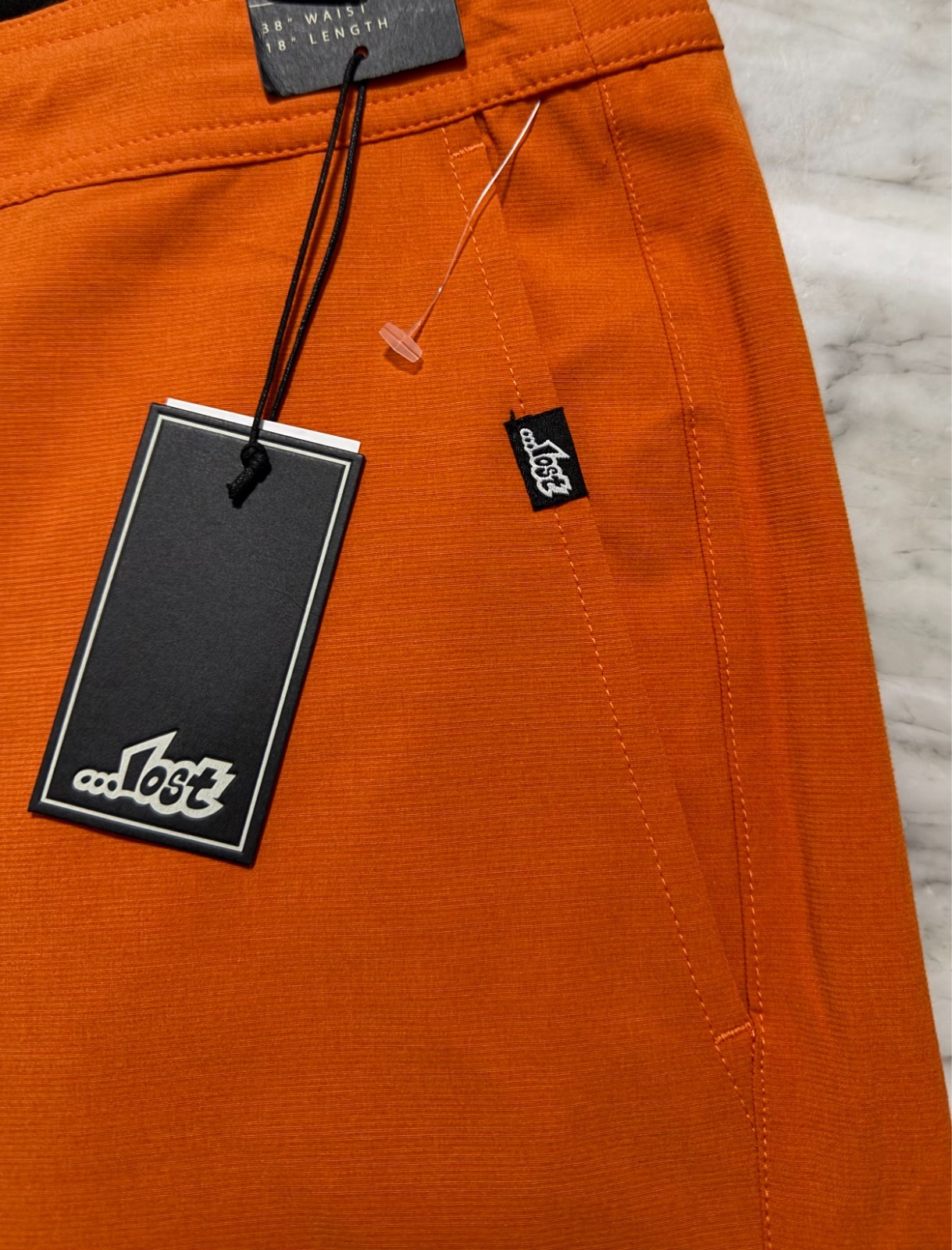 Lost Shorts Men’s Size 38" Orange Brand New - Imagen 3