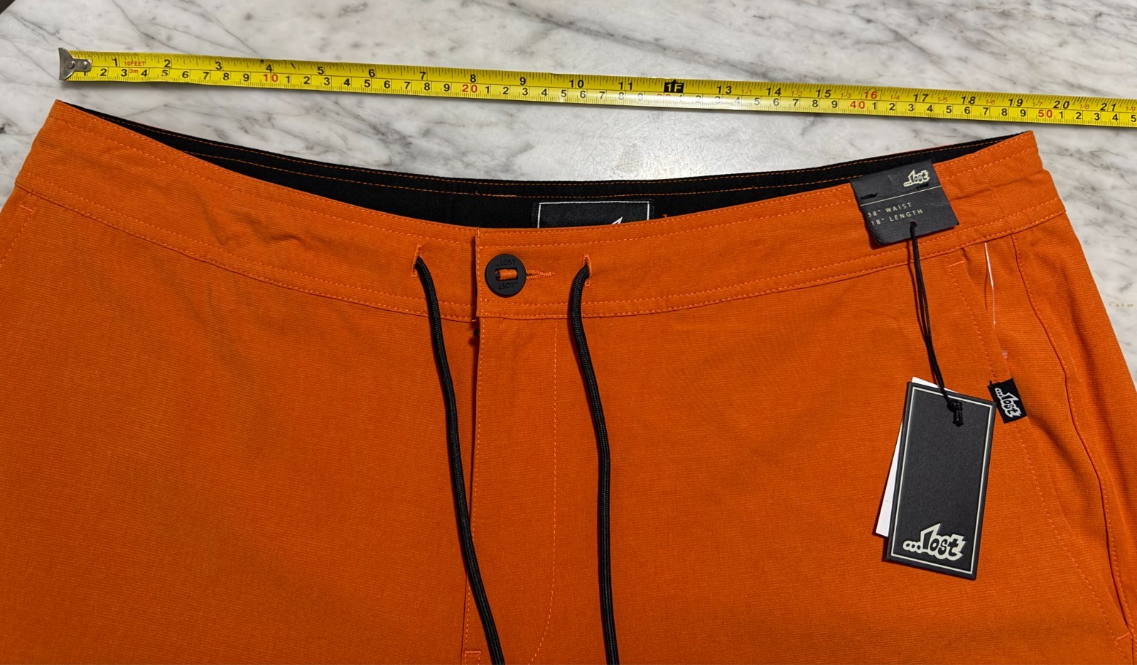 Lost Shorts Men’s Size 38" Orange Brand New - Imagen 5