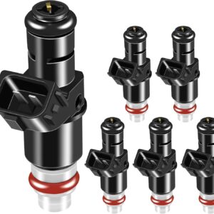 6Pcs Fuel Injectors 8001492N 8 Holes Honda Accord 2003-2007; Pilot 2005-2011