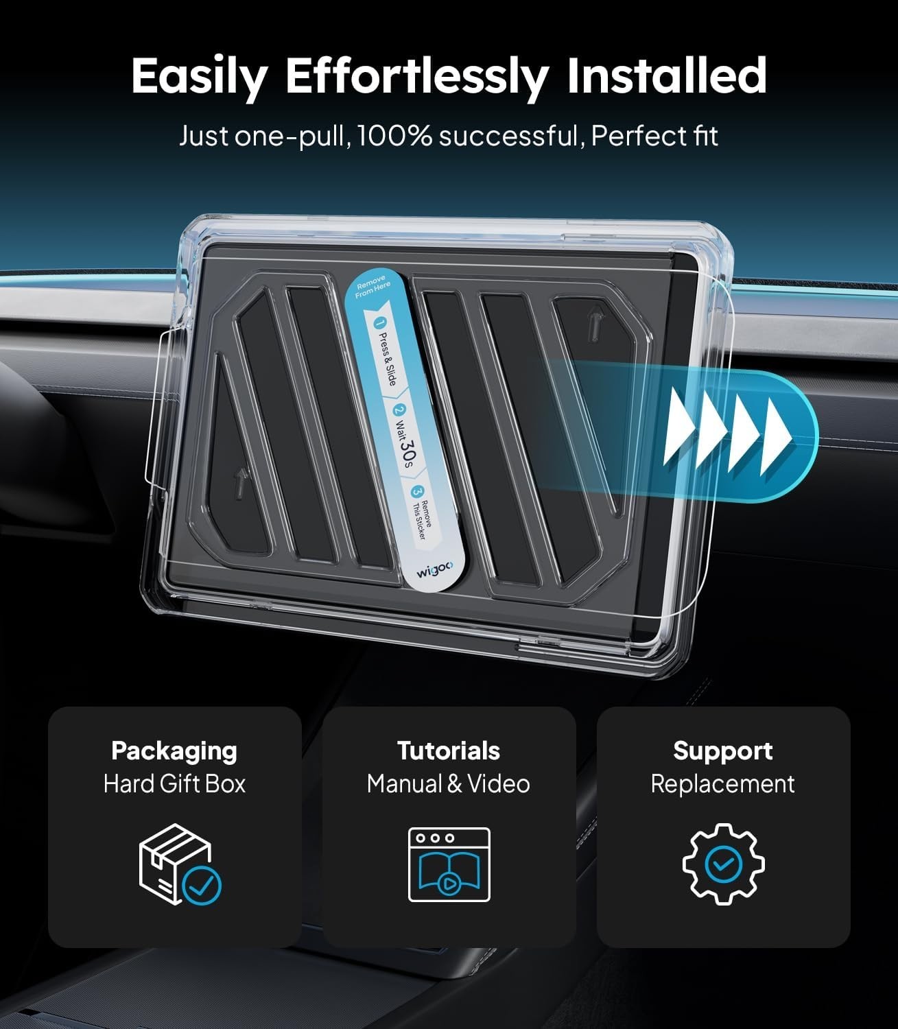 Tesla New Model Y Juniper & Model 3 Highland Screen Protector Matte [No Glare…