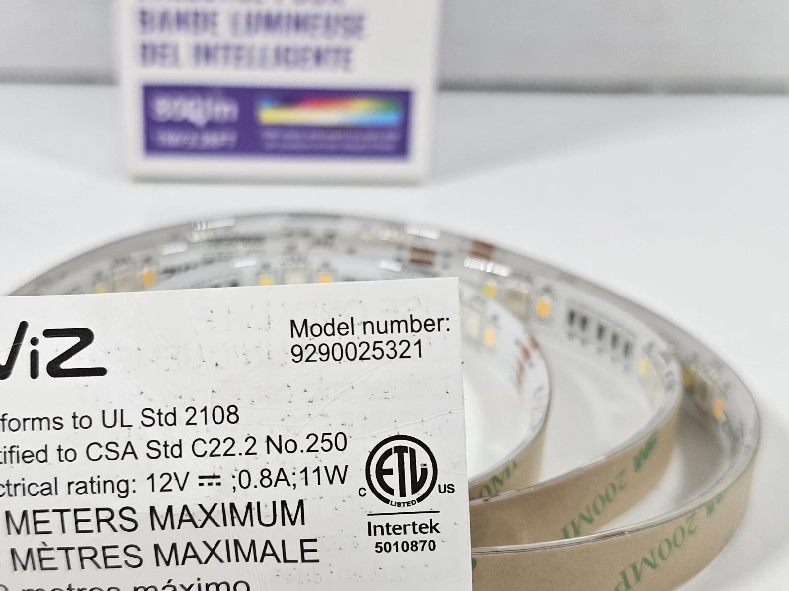 WiZ SMART LED STRIP EXTENSION Multicolor - 1 meter/3.28FT - Imagen 3