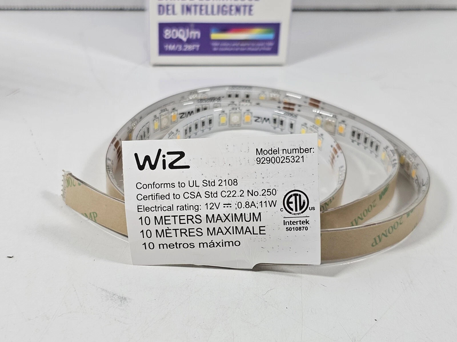WiZ SMART LED STRIP EXTENSION Multicolor - 1 meter/3.28FT - Imagen 4