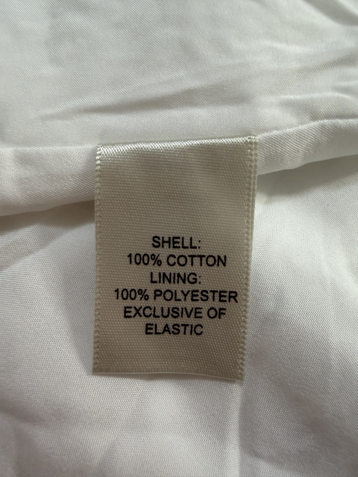 Joie White Size XL Sleeveless Shell 100% Cotton, Lining 100% Polyester Blouse - Imagen 4