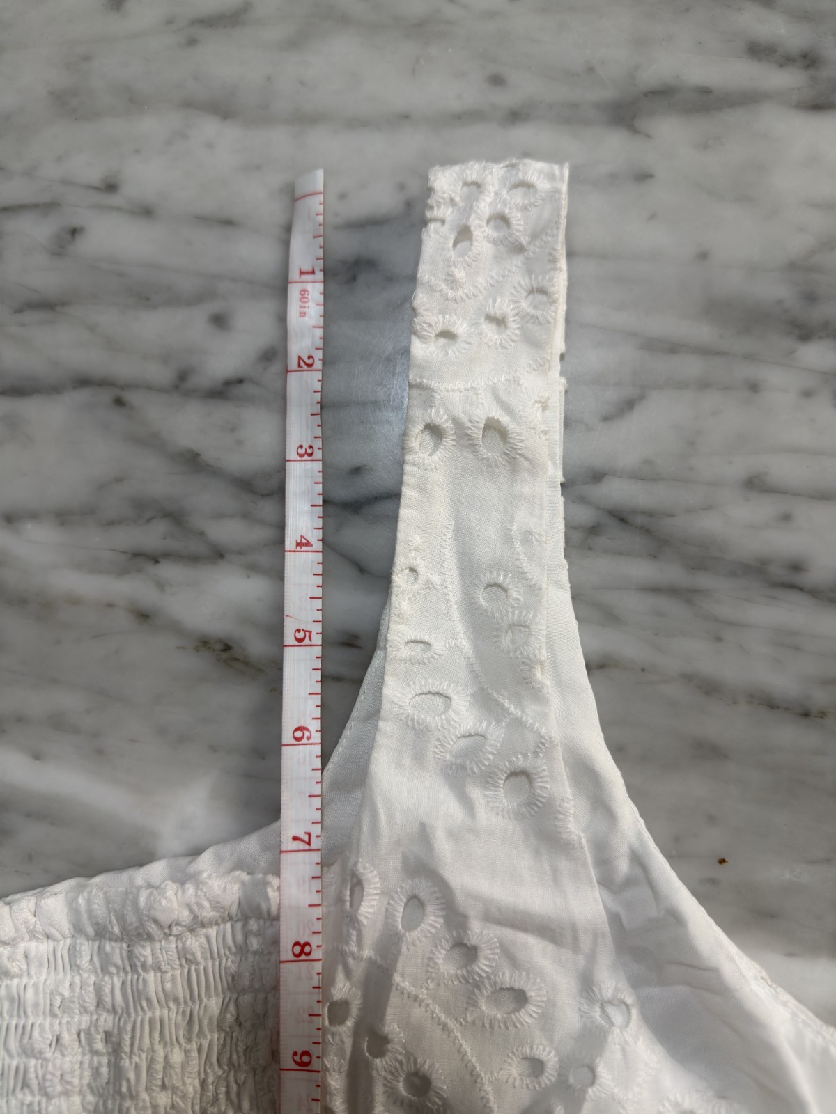 Joie White Size XL Sleeveless Shell 100% Cotton, Lining 100% Polyester Blouse - Imagen 5