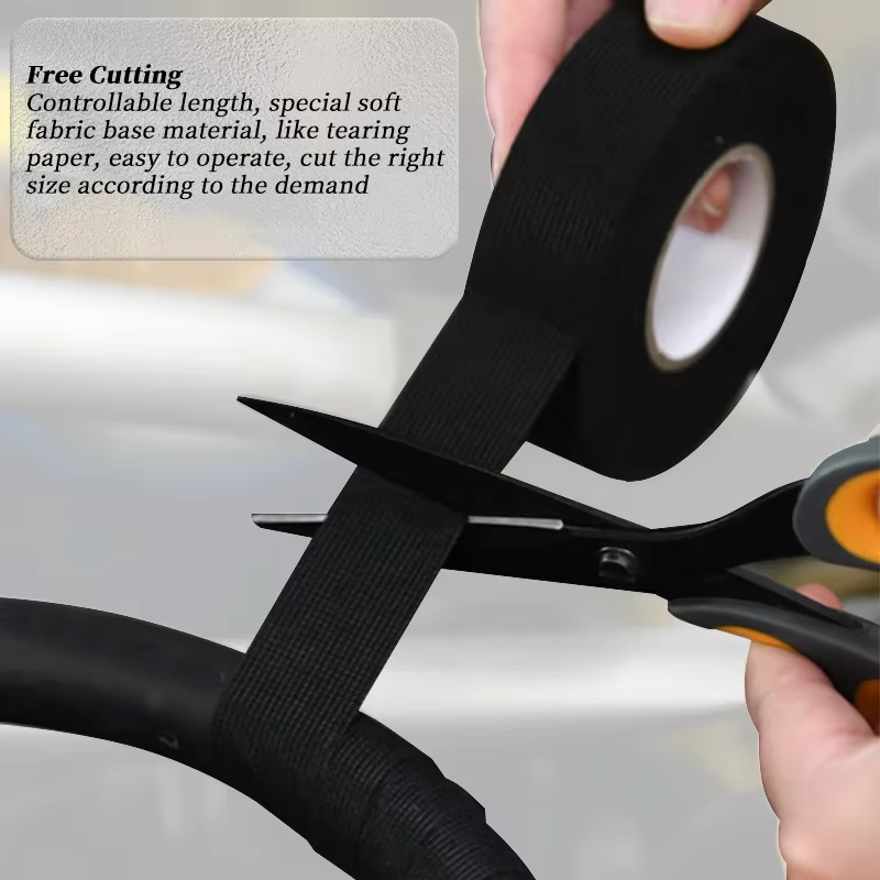 Electrical Insulating Heat Resistant Harness Tape Car Cable Wiring Protection - Imagen 7