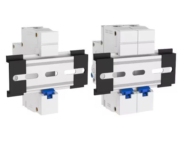 AC Circuit Breaker, 50 A 120V/240V 2-Pole DIN Rail Mount Circuit Breaker - Imagen 4