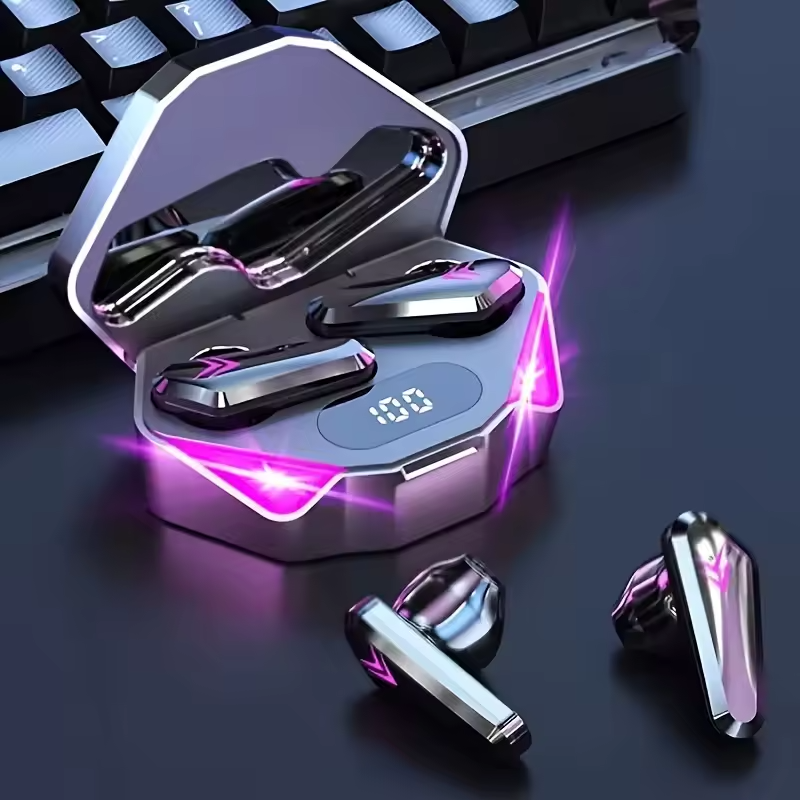 Auriculares Inalámbricos Bluetooth Pantalla Gamer Micrófono Manos Libres