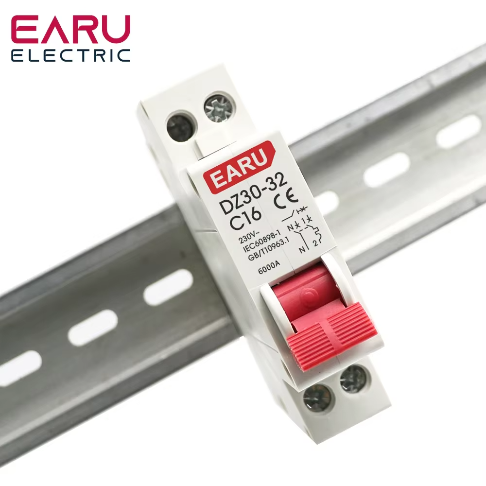 DZ30-32 DPN 1P+N Mini Circuit Breaker MCB 230V 25A AC Din Rail Mount NEW!!! - Imagen 4