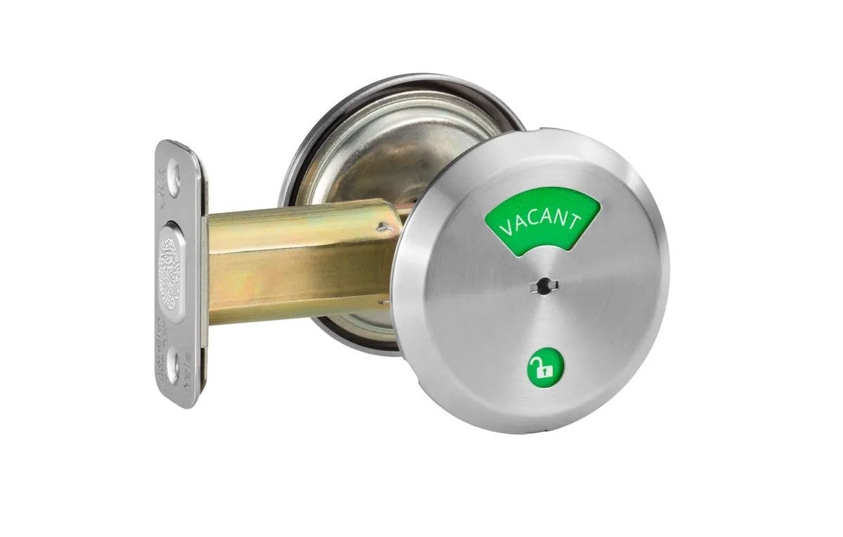 Yale Assa Abloy 19YU80 D292 626 Deadbolt w/ Thumbturn, Satin Chrome NEW!!!