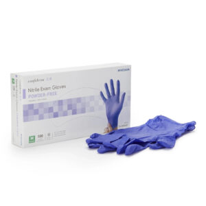 McKesson Confiderm Nitrile Exam Glove 100pcs per Box Size: Medium