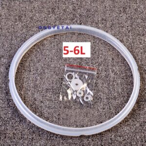 Sealing Ring Silicone for 5 Quart 6 QT Models Pressure Cooker Replacement Rubber