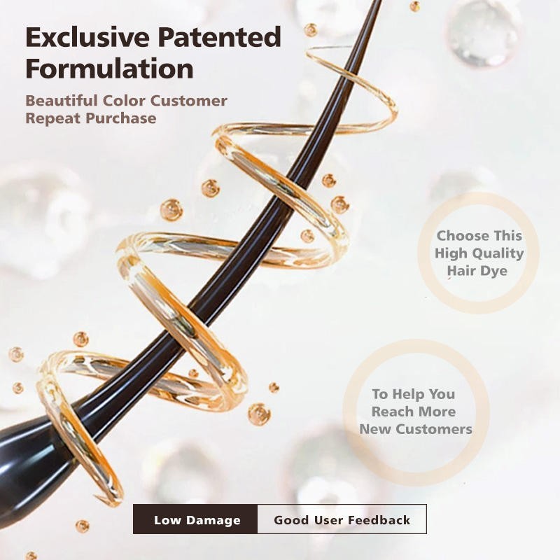 AMS Salon Color Professional Permanent Hair Color 100ml / 3.52oz - Imagen 4