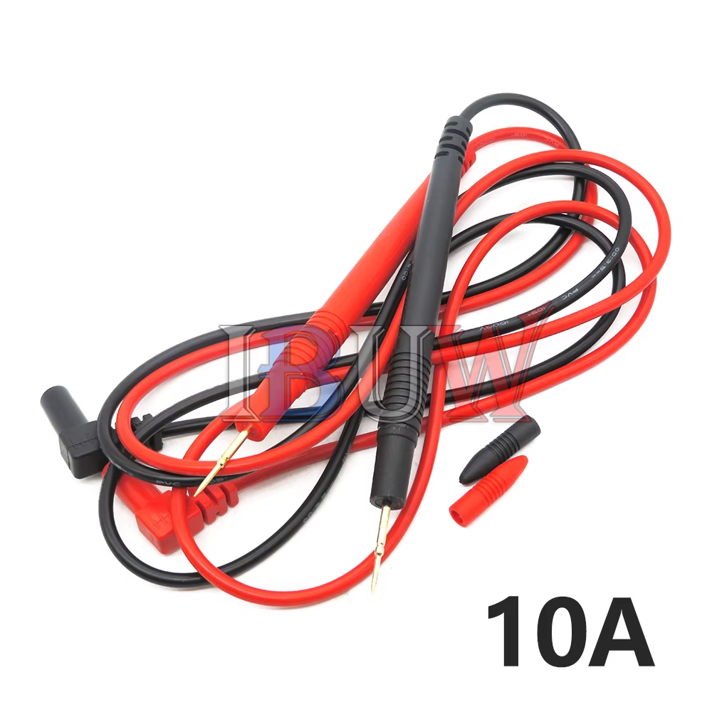 Multimeter Test Leads Gold Plated Electrical Probe for Fluke Meter 1000V 10A KIT - Imagen 3