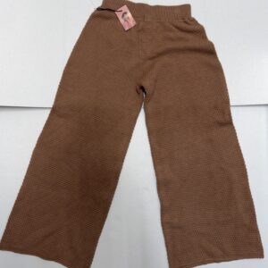 Sincerely Jules Women's Casual Drawstring Pants Mid Rise Wide Leg Beach Style M