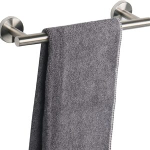 Modern Brushed Nickel Towel Bar Rail Stainless Steel Wall Mounted Bathroom Hang