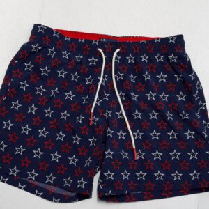 Broken Threads Quick-Drying Beach Shorts with Mesh Lining Blue Size: L