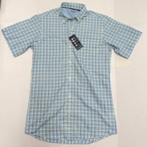 IZOD Mens Wrinkle Free  Business Casual Button Down