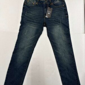 WXYZ Nomad Jeans Mens  Blue 32x30 Denim Slim Fit Distressed Dark Wash