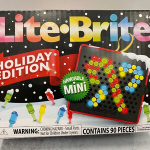 Light Brite Mini Holiday Edition 90 pieces NIB hangable