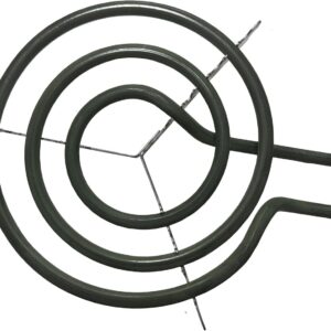Electric stove burner element, 6" Hardwick Whirlpool, 3 turns, 1000W, 120V