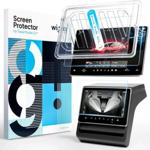 Wigoo Matte Screen Protector for Tesla with Alignment Kit