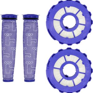 2 Pre + 2 HEPA Filter for Dyson DC40/DC41 Animal Multi Floor Ball Vacuum