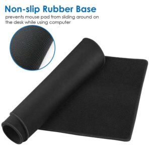 Non Slip Mouse Pad Stitched Edge Gaming Office Rubber Mousepads