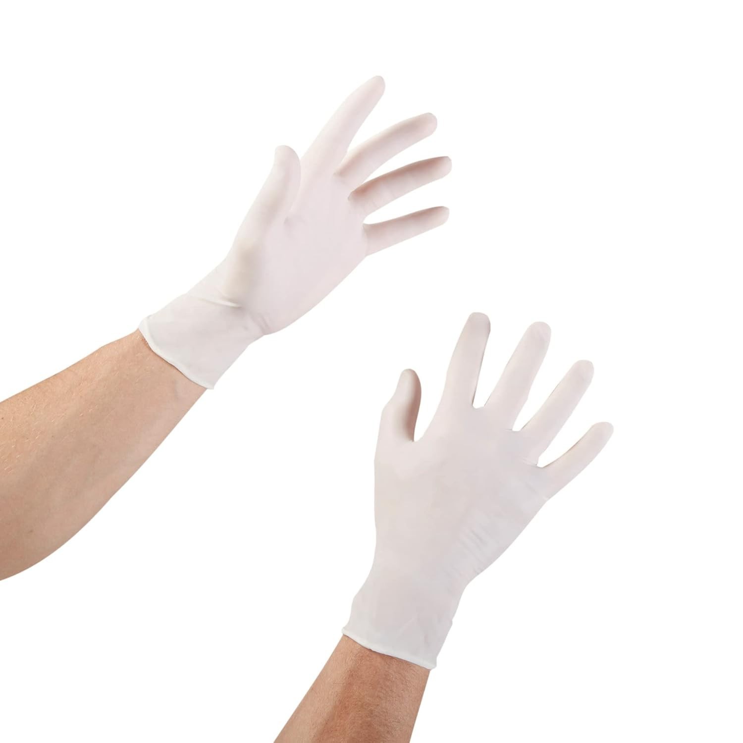 McKesson Confiderm Latex Exam Gloves Large Powder Free 100 Count Case - Image 3