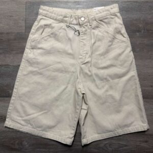ZARA Mens Beige Relaxed Fit Casual Cotton Shorts Pants Size 38