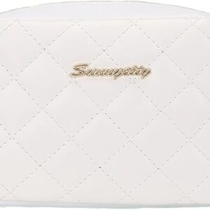 Women's Quilted Crossbody Bag Small Fashion Shoulder Handbag with Top Handle