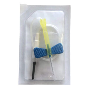 Safety Butterfly Needles 21G 23G 25G with Holder Sterile Medical Use