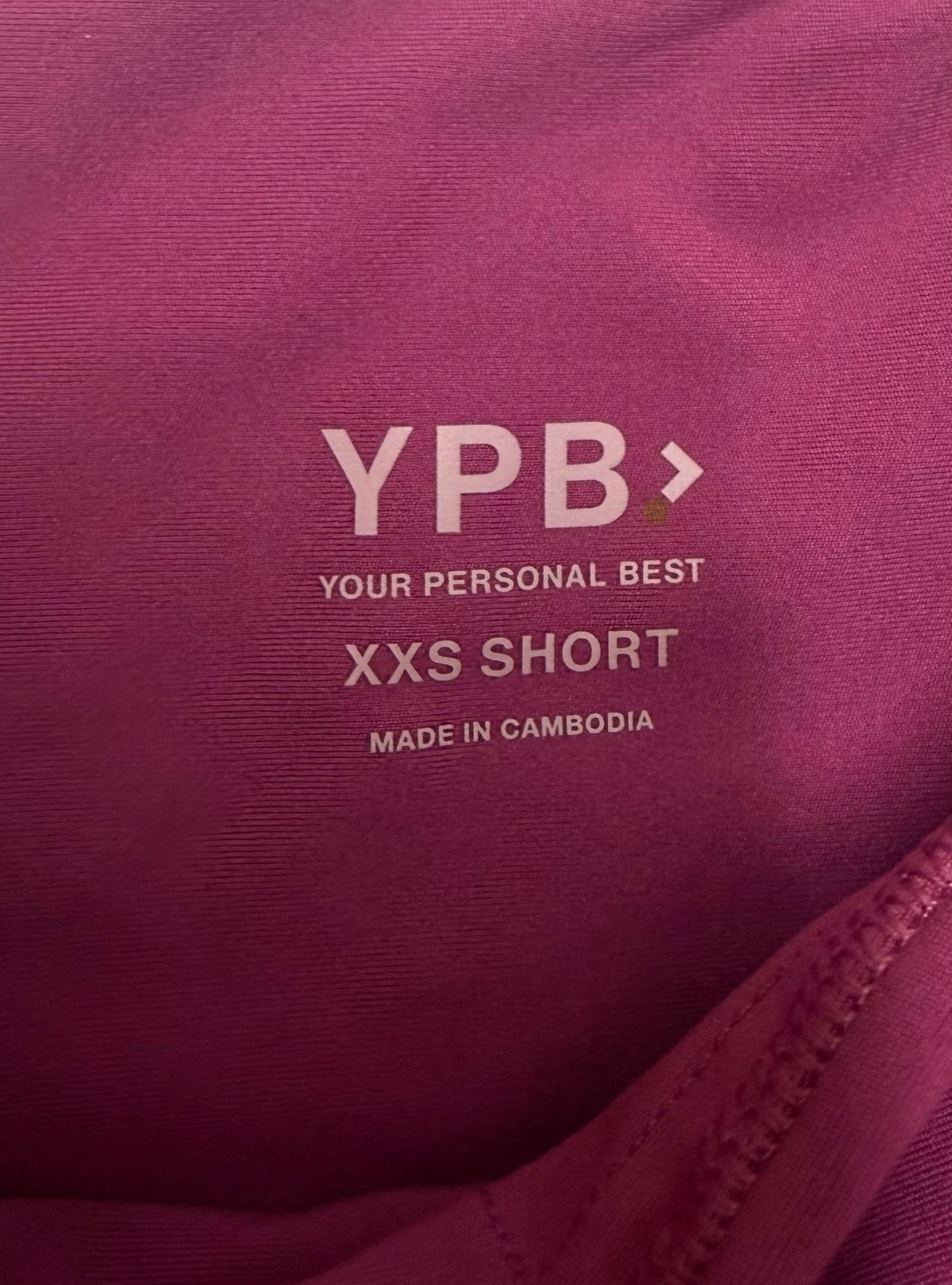 YPB Magenta High Waist Leggings Womens XXS Long Athletic Workout Pants - Image 4