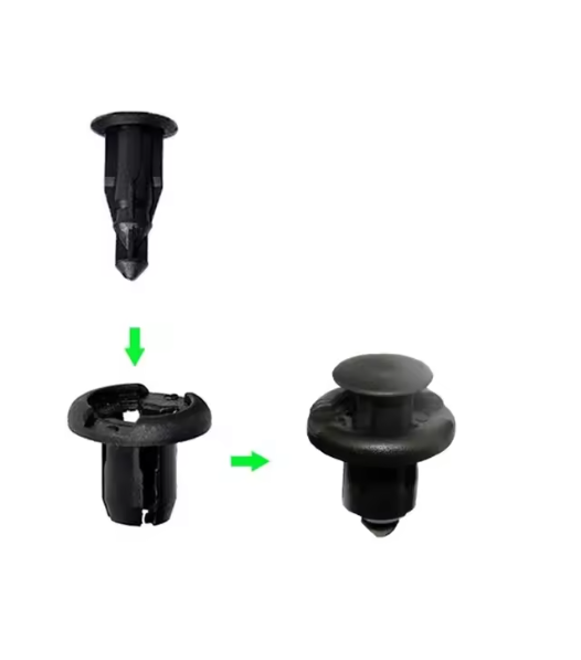 10pcs 10mm Hole Automotive Bumper Clips Plastic Rivets Fender Retainer Fastener - Image 3