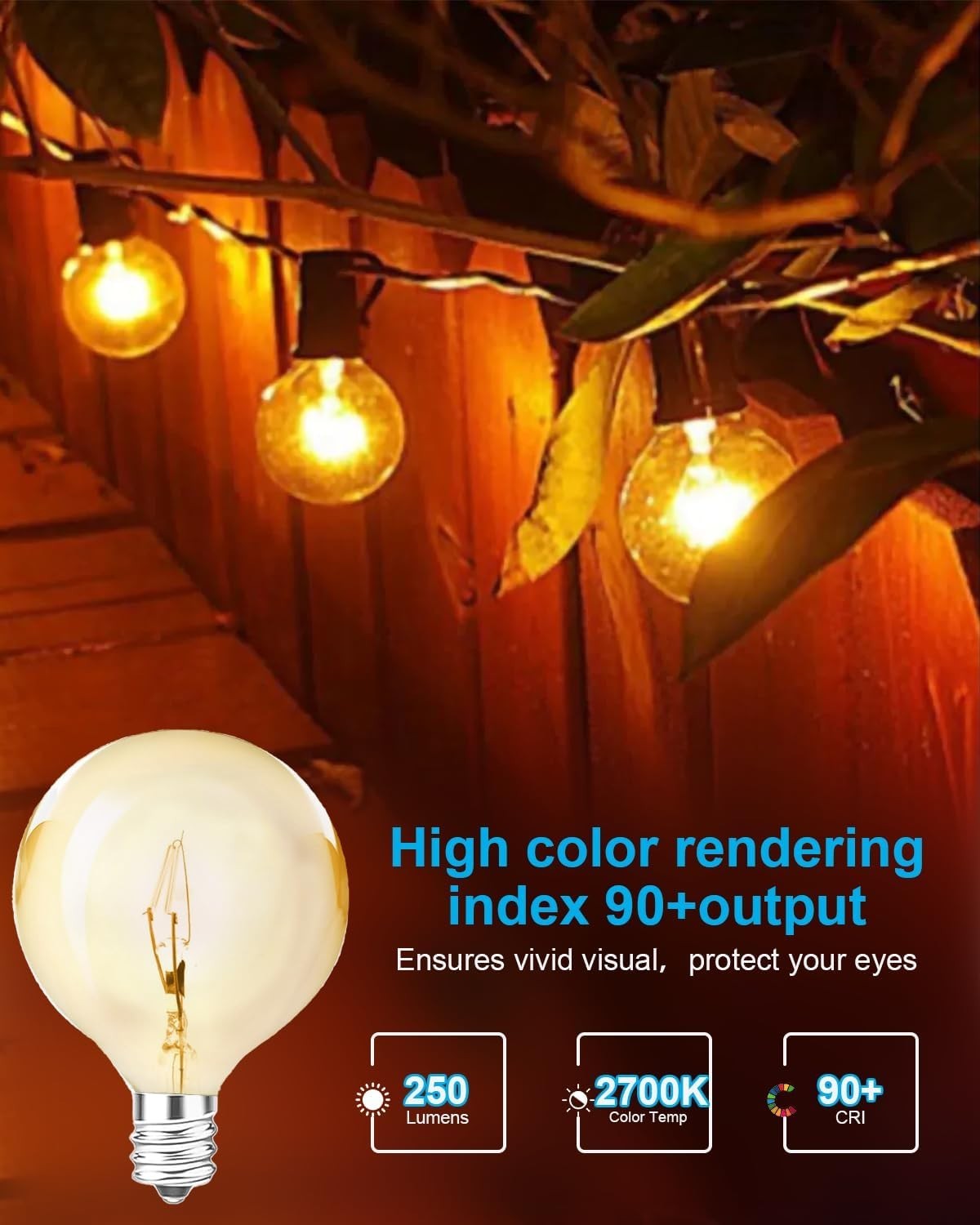 SerBion 25W Wax Warmer Bulbs E12 G16.5 Dimmable Warm White 6 Pack 120V - Image 6