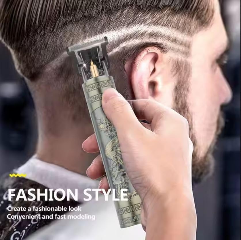 Vintage T9 Electric Cordless Hair Cutting Machine Professional Hair Trimmer - Image 5