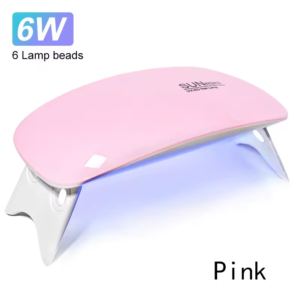 Portable 6W Mini UV LED Lamp USB Gel Nail Polish Curing Machine Dryer Light