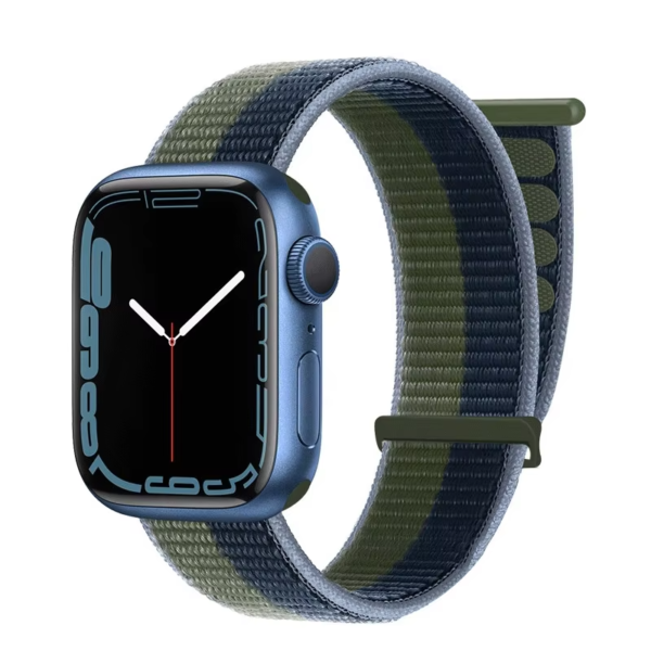 Sport Band for Apple Watch 49mm 46mm 45mm 44mm 42mm Silicone Nylon Strap iWatch - Image 52