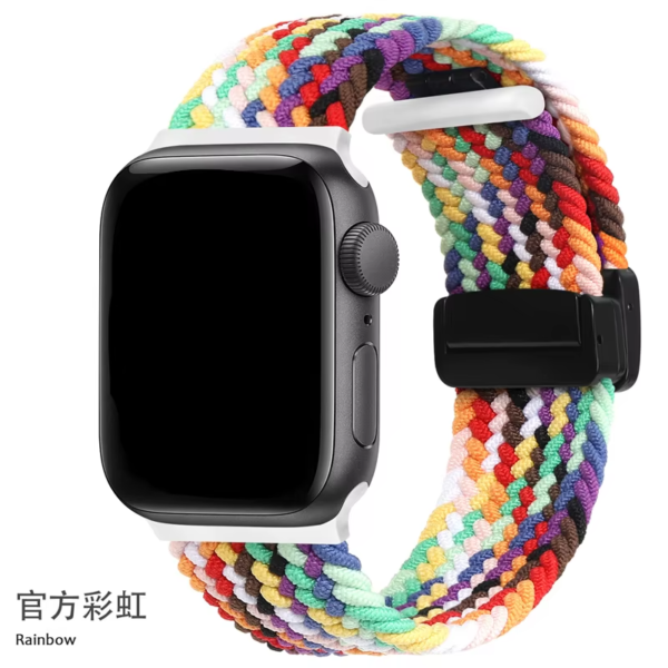 Sport Band for Apple Watch 49mm 46mm 45mm 44mm 42mm Silicone Nylon Strap iWatch - Image 63