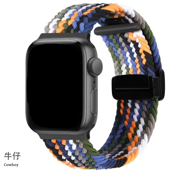 Sport Band for Apple Watch 49mm 46mm 45mm 44mm 42mm Silicone Nylon Strap iWatch - Image 65