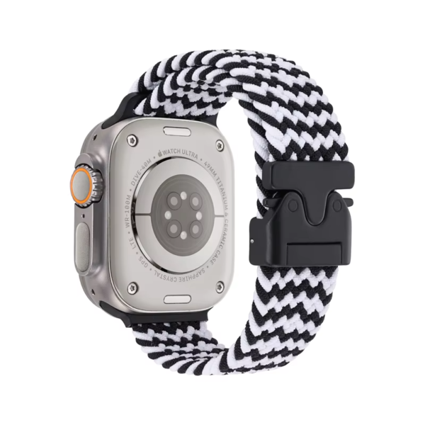 Sport Band for Apple Watch 49mm 46mm 45mm 44mm 42mm Silicone Nylon Strap iWatch - Image 77