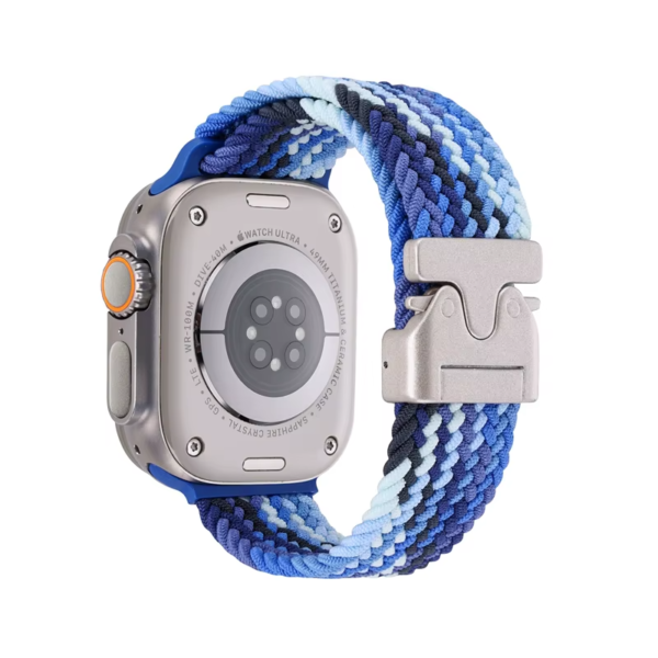 Sport Band for Apple Watch 49mm 46mm 45mm 44mm 42mm Silicone Nylon Strap iWatch - Image 79
