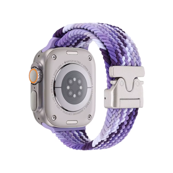 Sport Band for Apple Watch 49mm 46mm 45mm 44mm 42mm Silicone Nylon Strap iWatch - Image 80