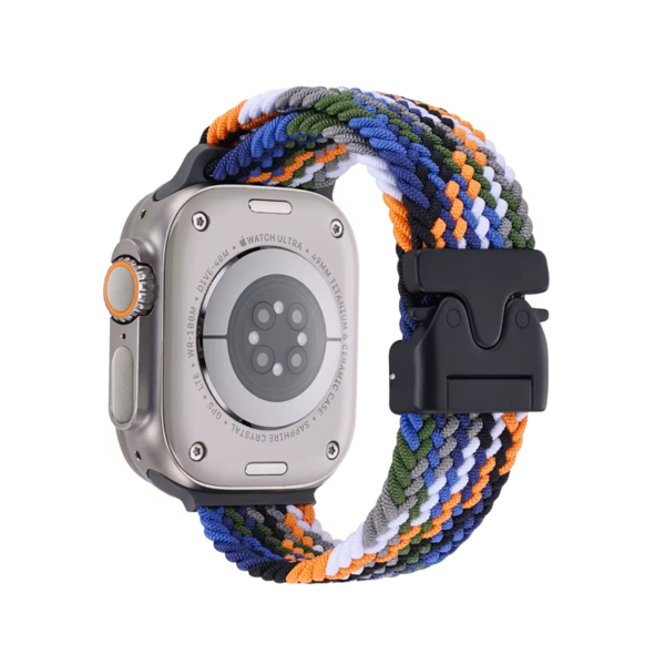 Sport Band for Apple Watch 49mm 46mm 45mm 44mm 42mm Silicone Nylon Strap iWatch - Image 81